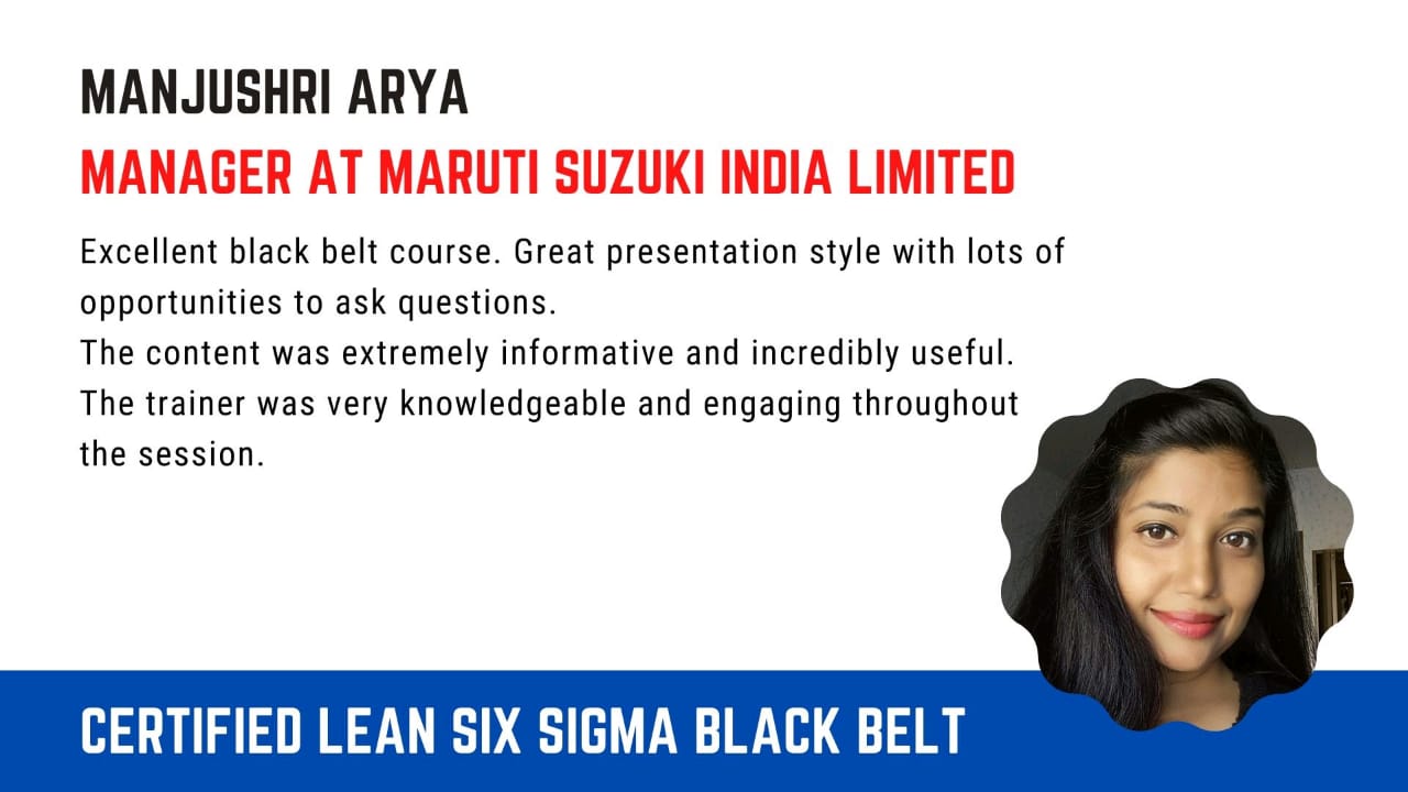 six sigma black belt review