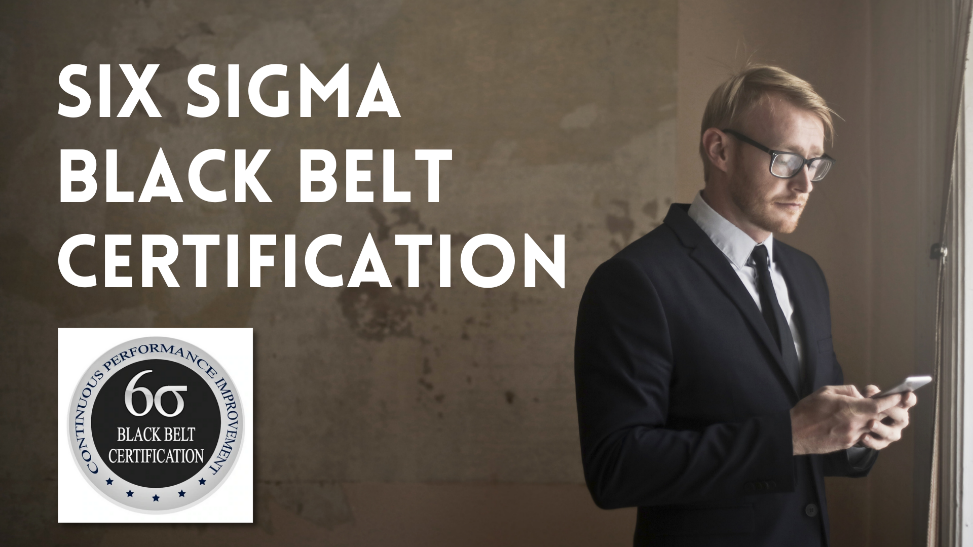 lean six sigma black belt cerification