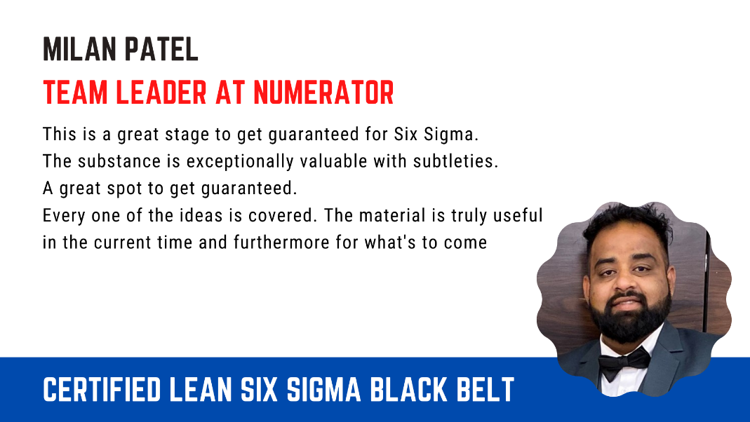 Lean Six Sigma Black Belt