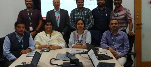 Workshop at General Electric, Bangalore