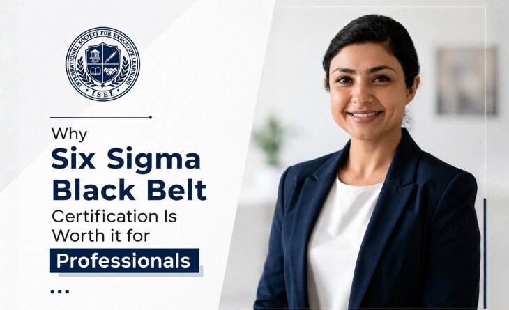 Why Six Sigma Black Belt Certification Is Worth It for Professionals